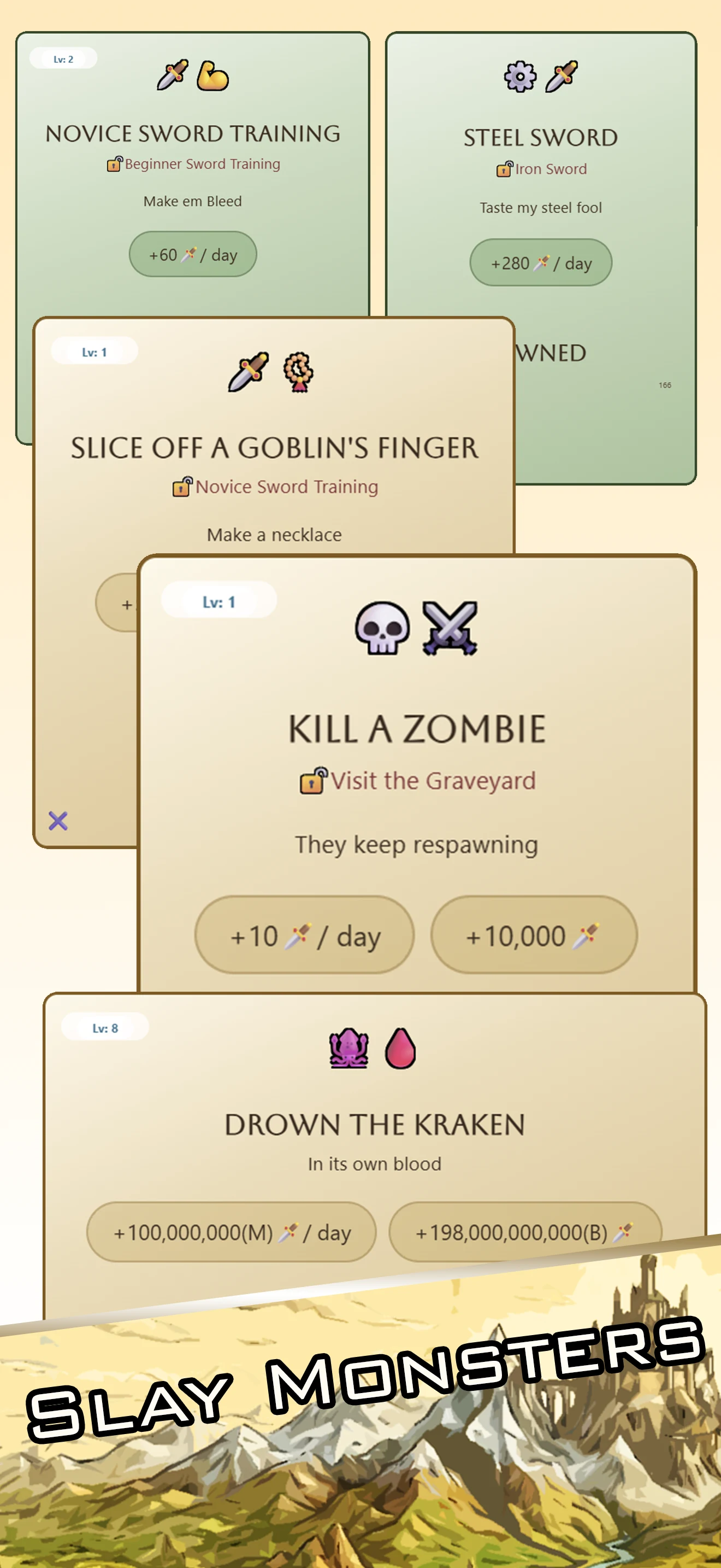 Fantasy Idle RPG - Adventure screenshot